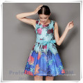 2015 china supplier fashion flower print dress